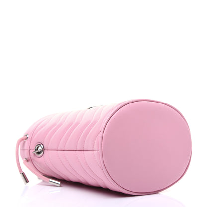 Gucci Calfskin Matelasse Mini GG Marmont 2.0 Bucket Bag Wild Rose 4 of 12