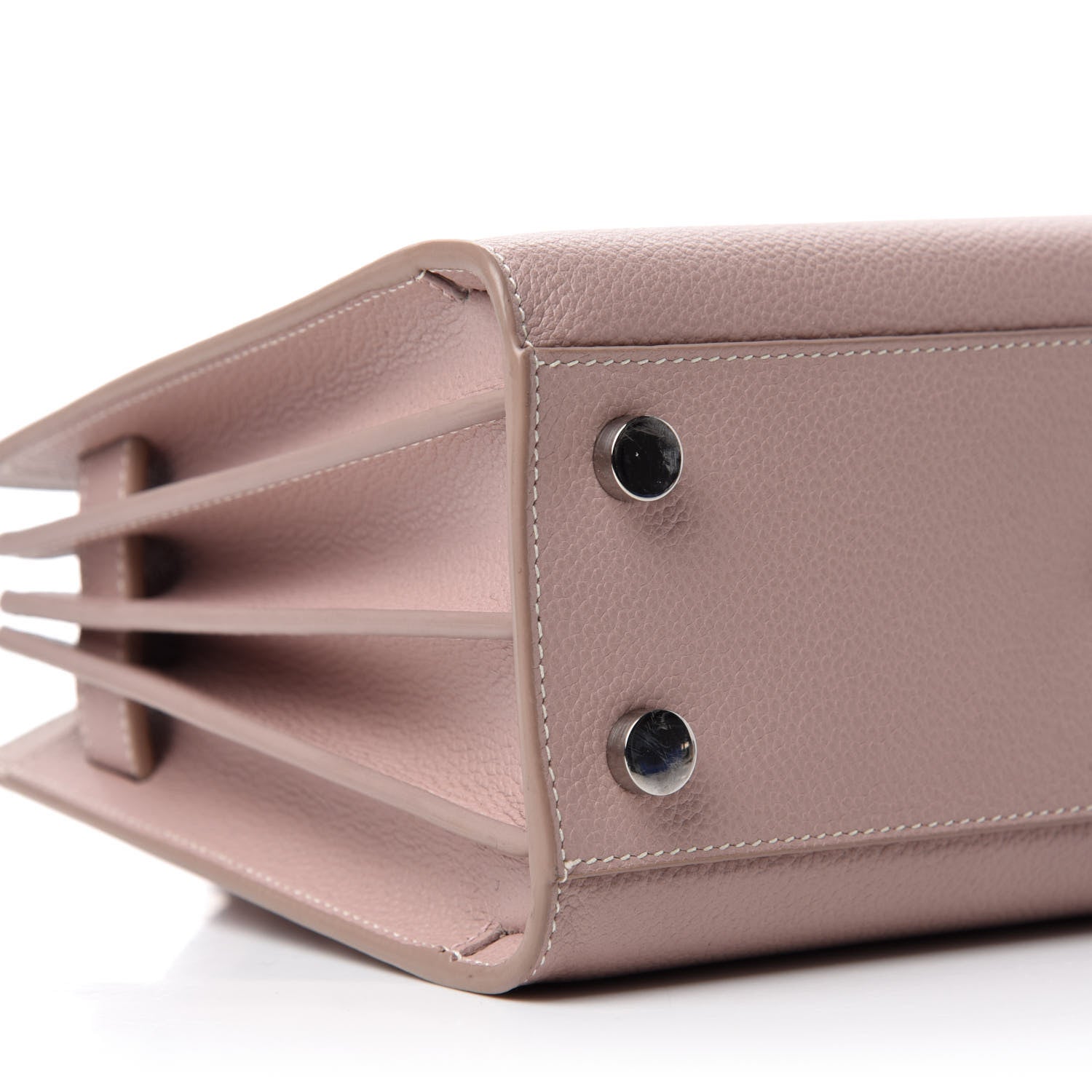 Saint Laurent Grained Calfskin Nano Sac De Jour Antique Rose 7 of 11