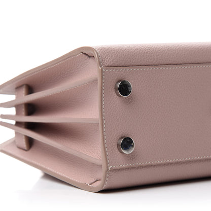 Saint Laurent Grained Calfskin Nano Sac De Jour Antique Rose 7 of 11