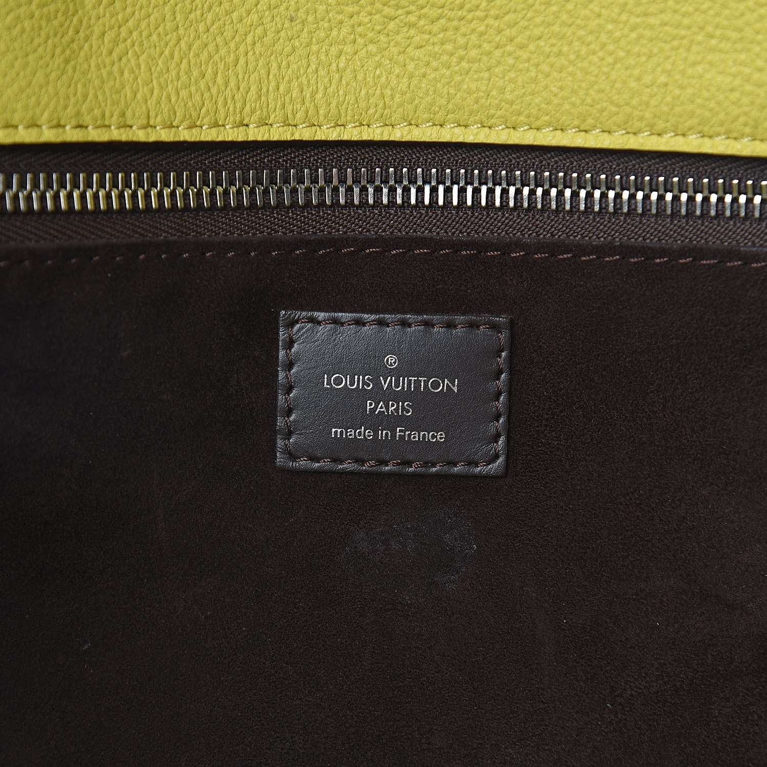 Louis Vuitton Veau Cachemire Tote W PM Pistache 6 of 12