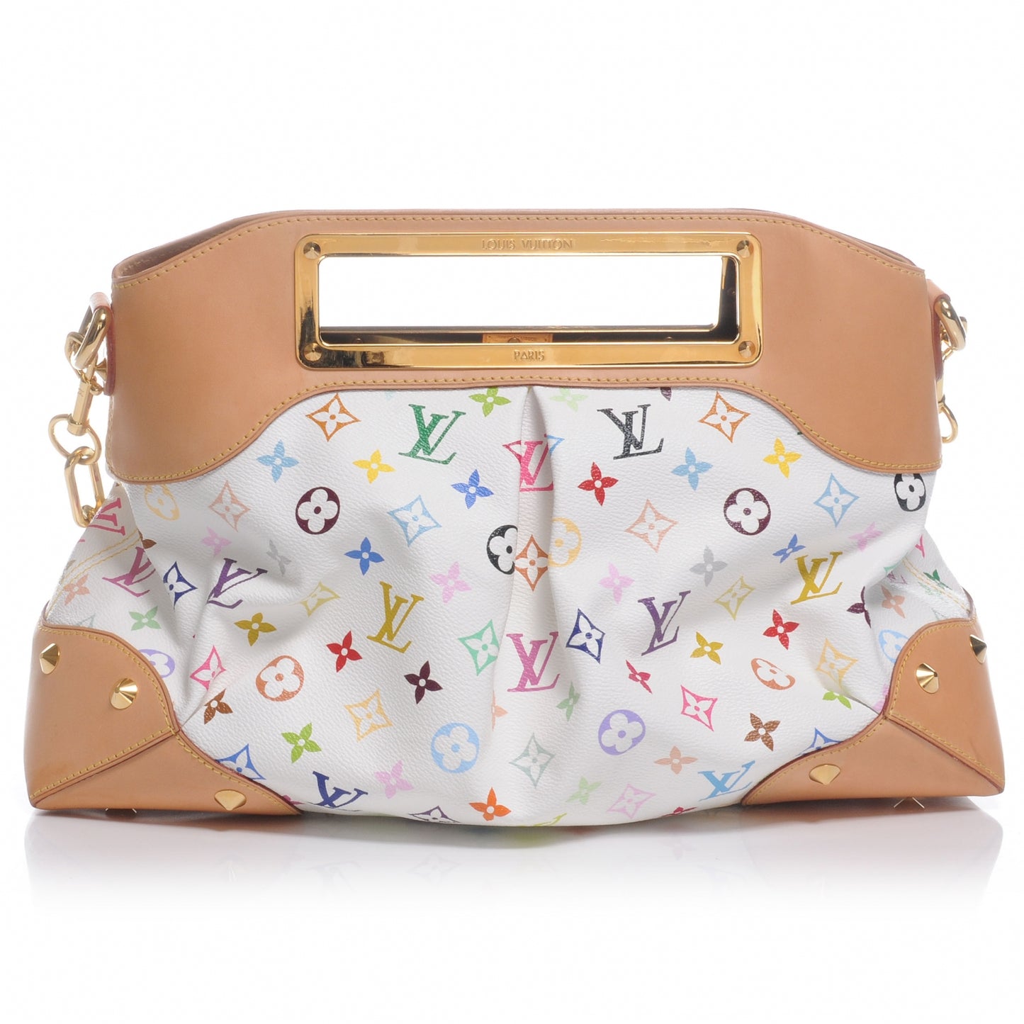 Monogram Multicolor Judy GM White