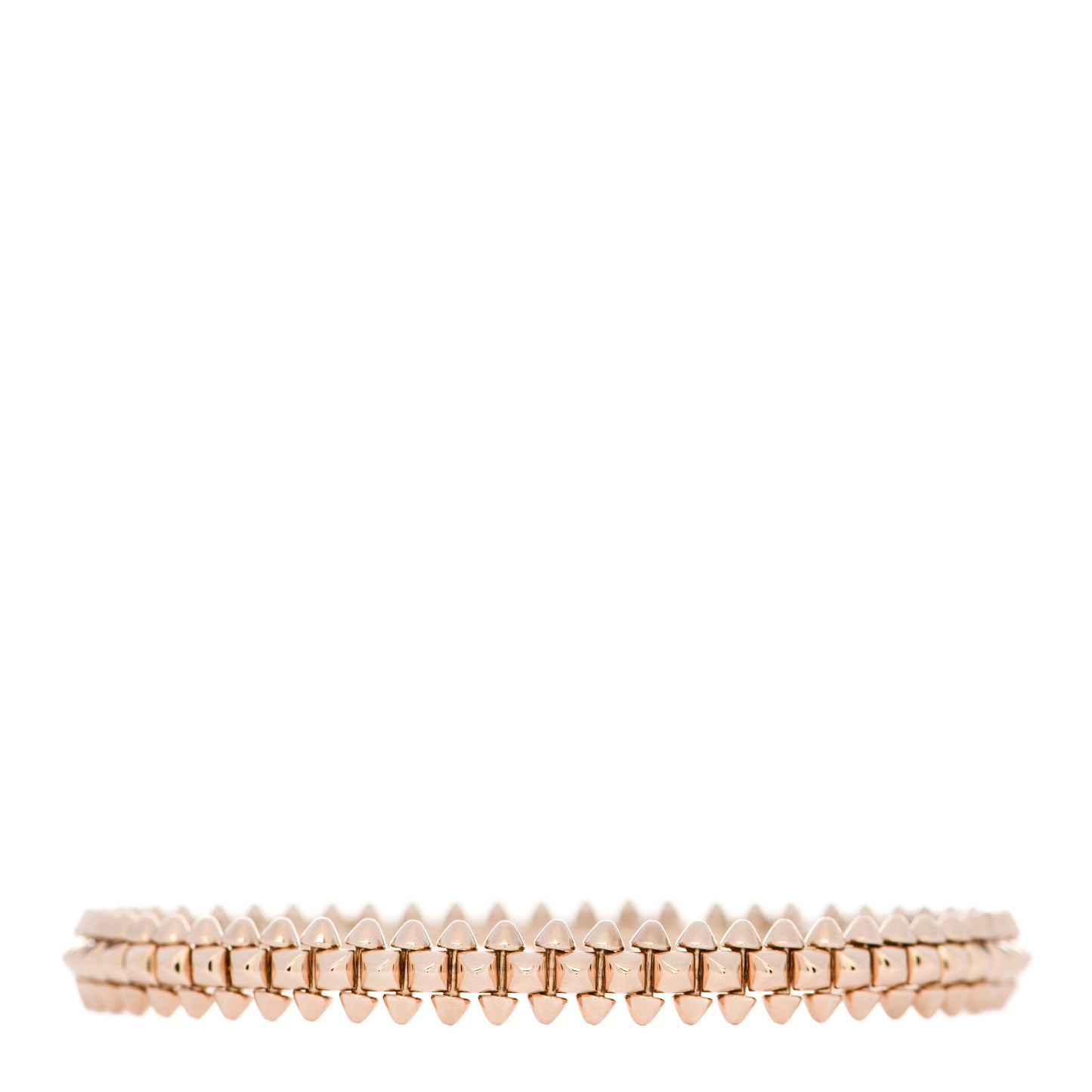 18K Pink Gold Small Clash De Cartier Bracelet 15