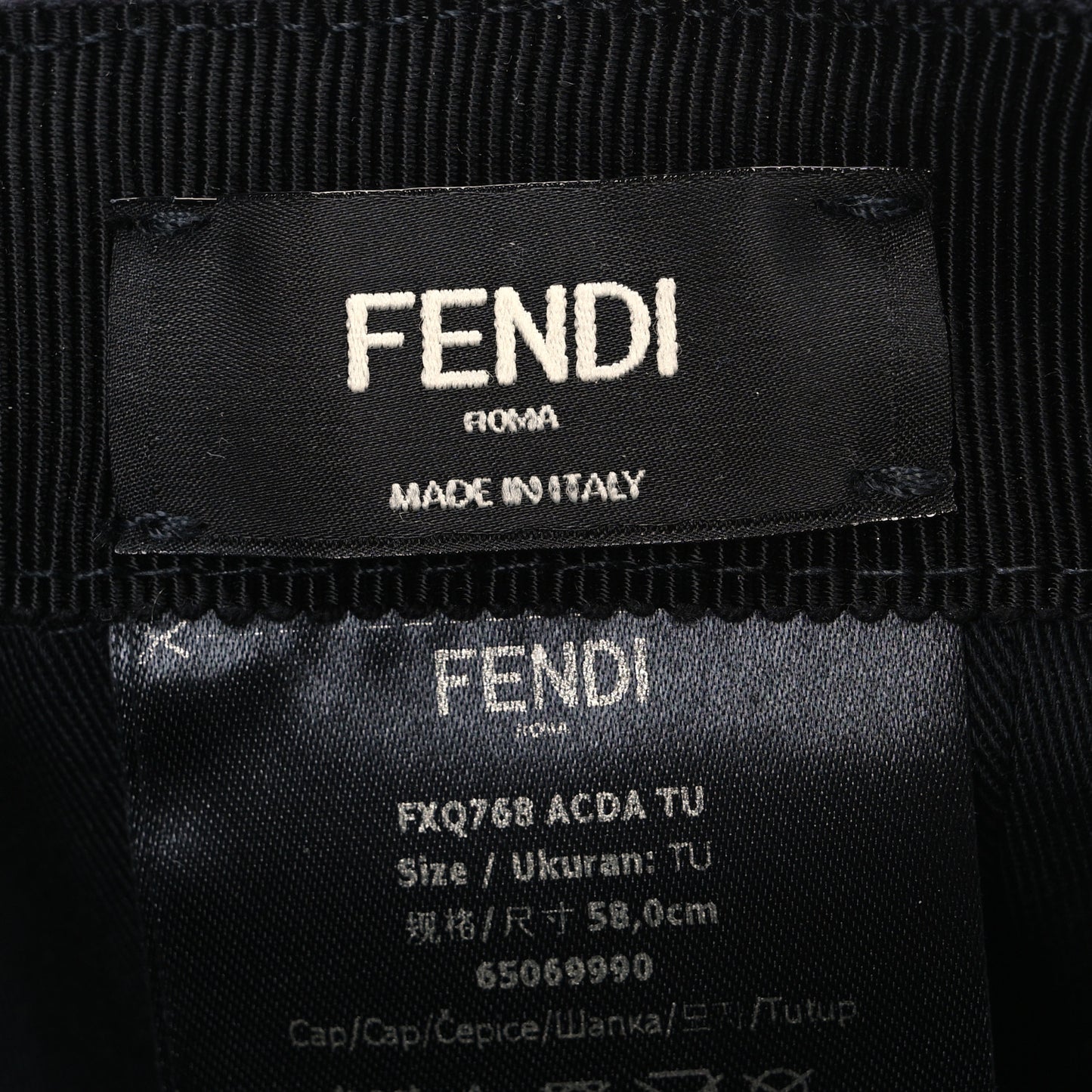 X JOSHUA VIDES Nylon FF Baseball Hat White Black