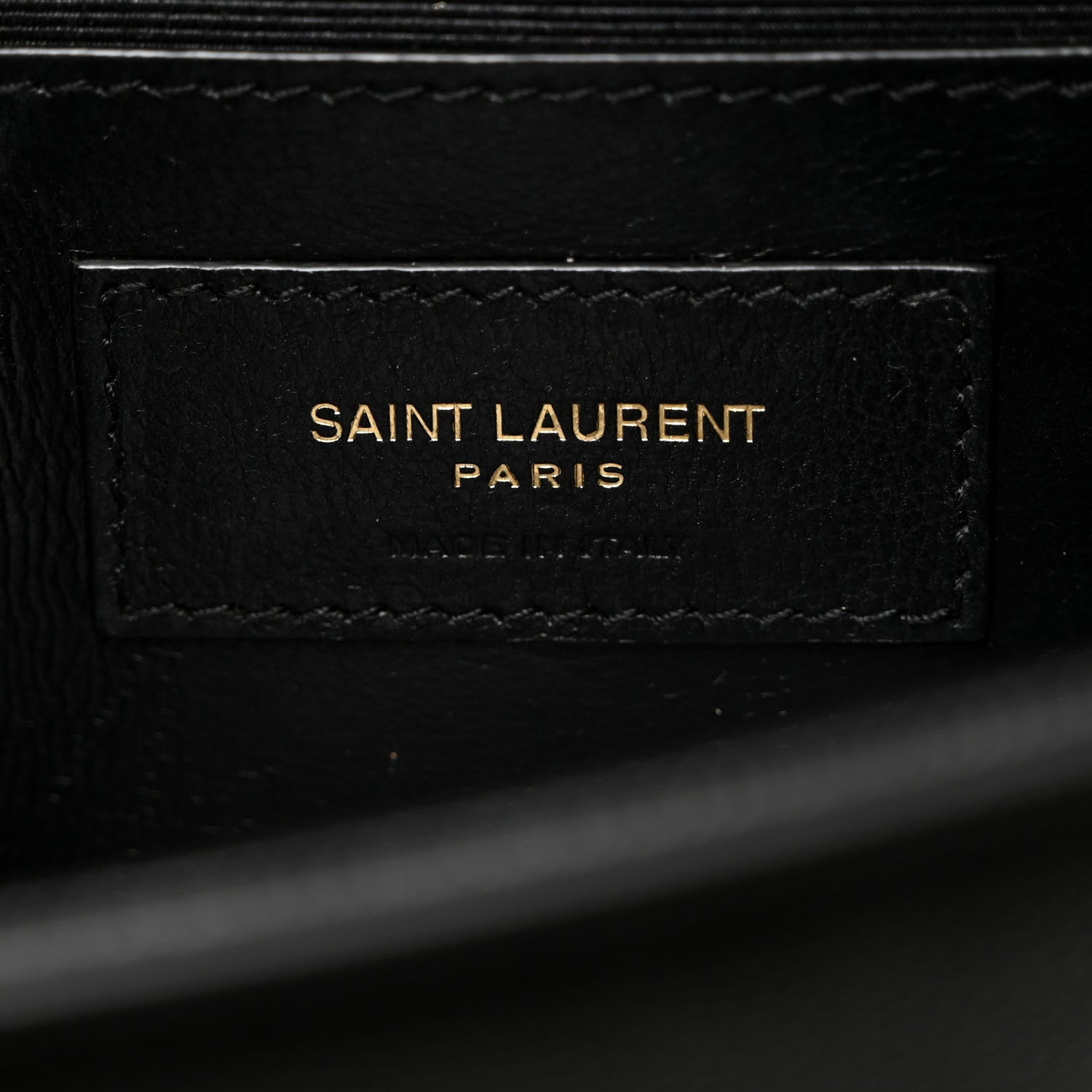 Saint Laurent Grain De Poudre Small Monogram Kate Satchel Black 6 of 11