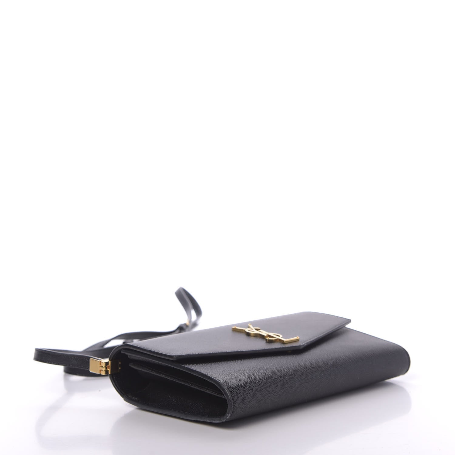 Saint Laurent Grain De Poudre Mini Uptown Crossbody Bag Black 4 of 13