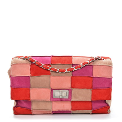 Chanel Suede Patchwork Medium Mademoiselle Flap Multicolor 1 of 7