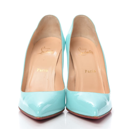 Christian Louboutin Patent Pigalle Follies 100 Pumps 40 Opaline 2 of 9