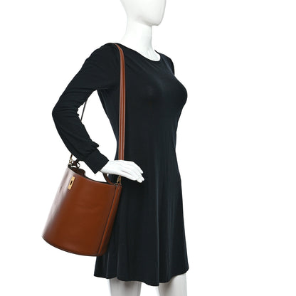 Celine Smooth Calfskin Bucket 16 Bag Tan 2 of 12