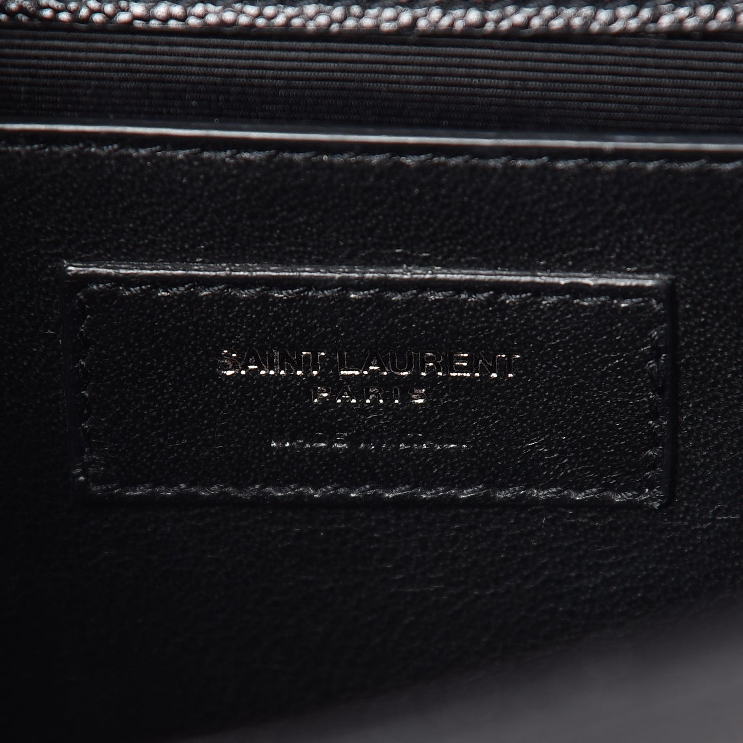 Grain De Poudre Small Monogram Kate Satchel Black