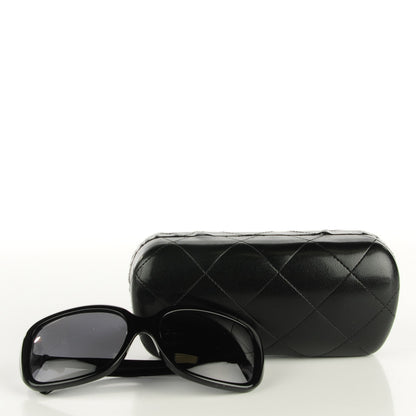 Chanel CC Bow Sunglasses 5171 Black White 6 of 6
