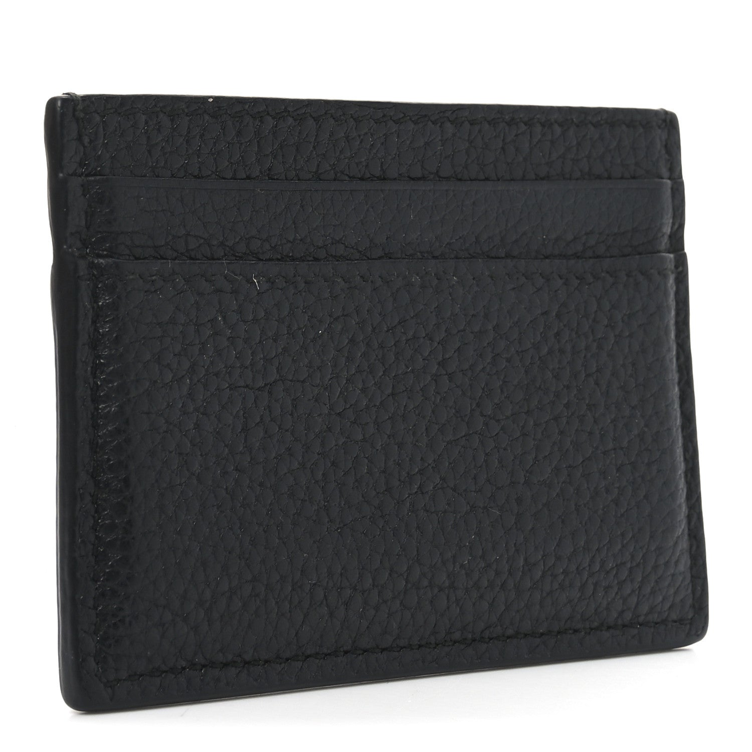 Gucci Grainy Calfskin Zumi Card Holder Black 3 of 7