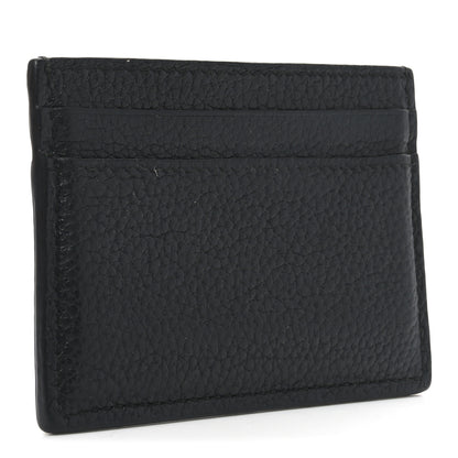 Gucci Grainy Calfskin Zumi Card Holder Black 3 of 7