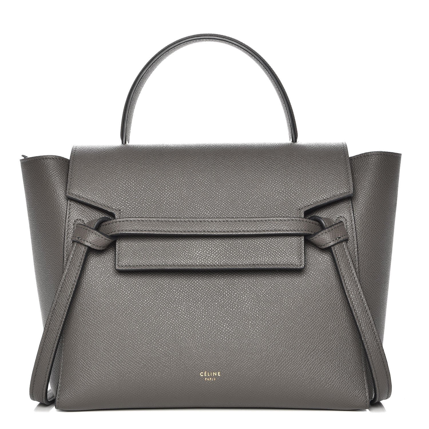 Celine Baby Grained Calfskin Micro Belt Bag Grey 1 of 9
