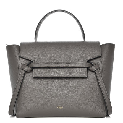 Celine Baby Grained Calfskin Micro Belt Bag Grey 1 of 9