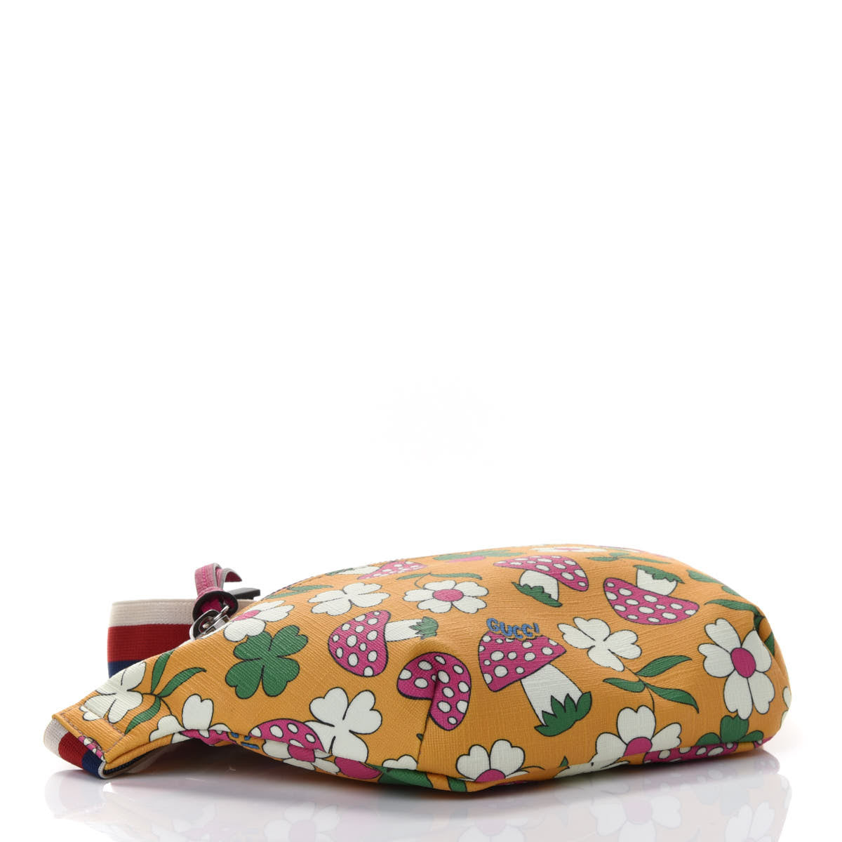 Supreme Childrens Mushroom Print Belt Bag Yellow