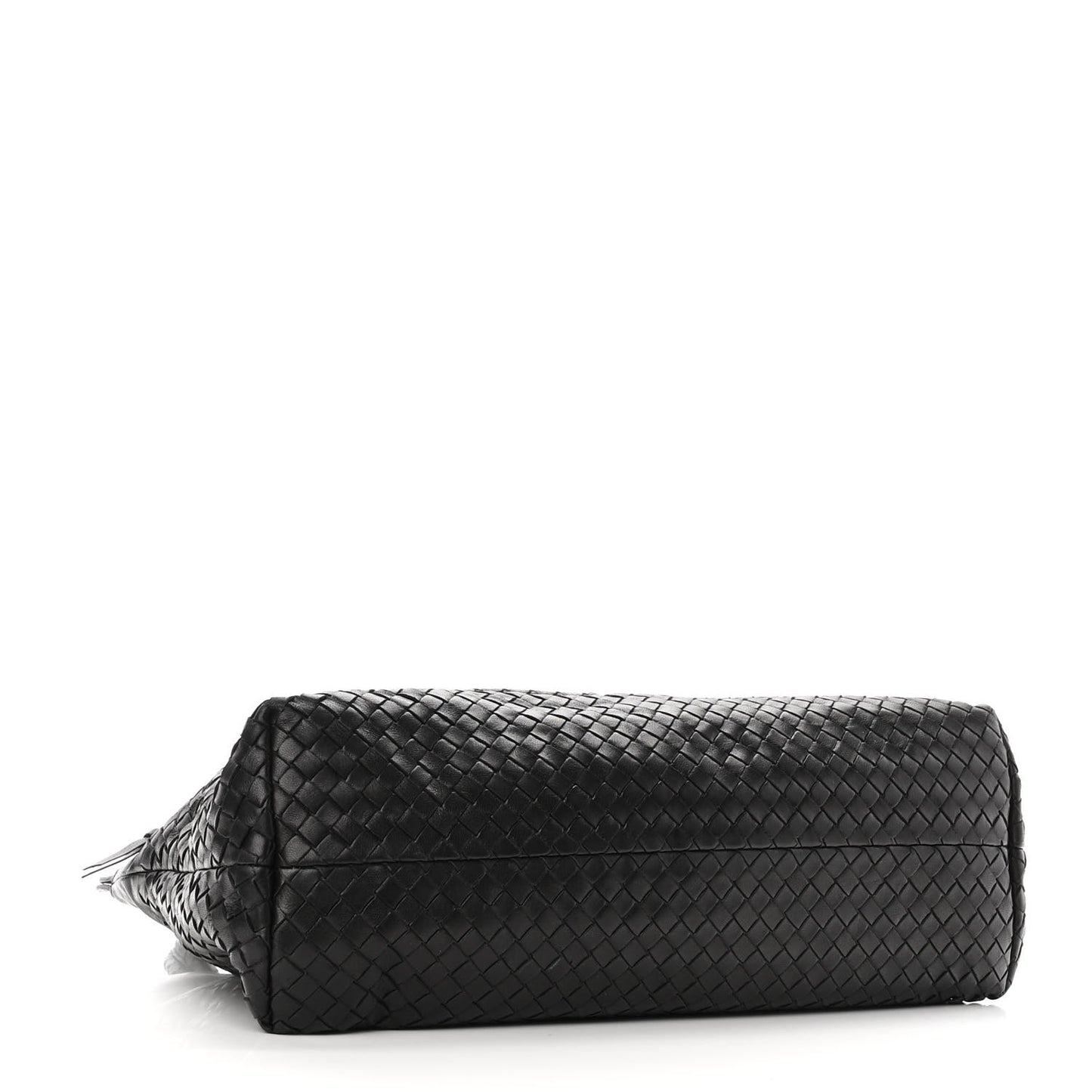 Nappa Intrecciato Pocket Tote Black