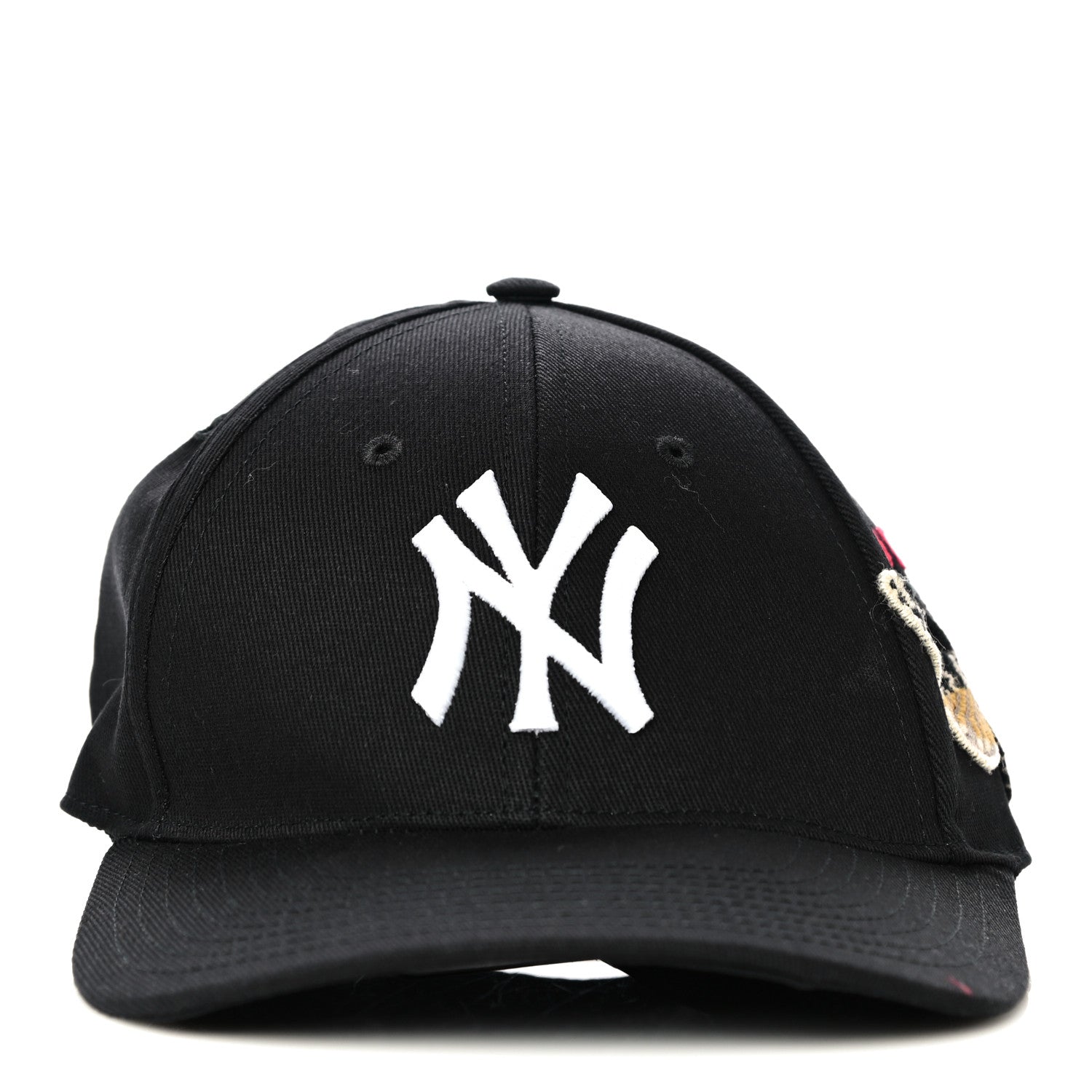 Gucci X MLB Cotton NY Yankees Baseball Hat 57-61 Black 10 of 10