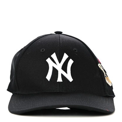 Gucci X MLB Cotton NY Yankees Baseball Hat 57-61 Black 10 of 10