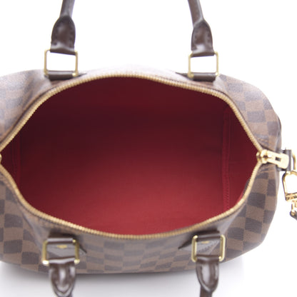 Louis Vuitton Damier Ebene Speedy Bandouliere 30 6 of 10