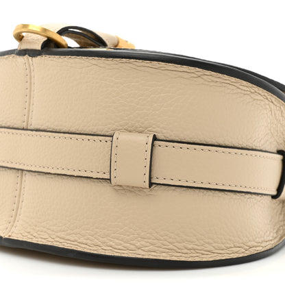Chloe Grained Calfskin Small Marcie Saddle Bag Root Beige 8 of 9