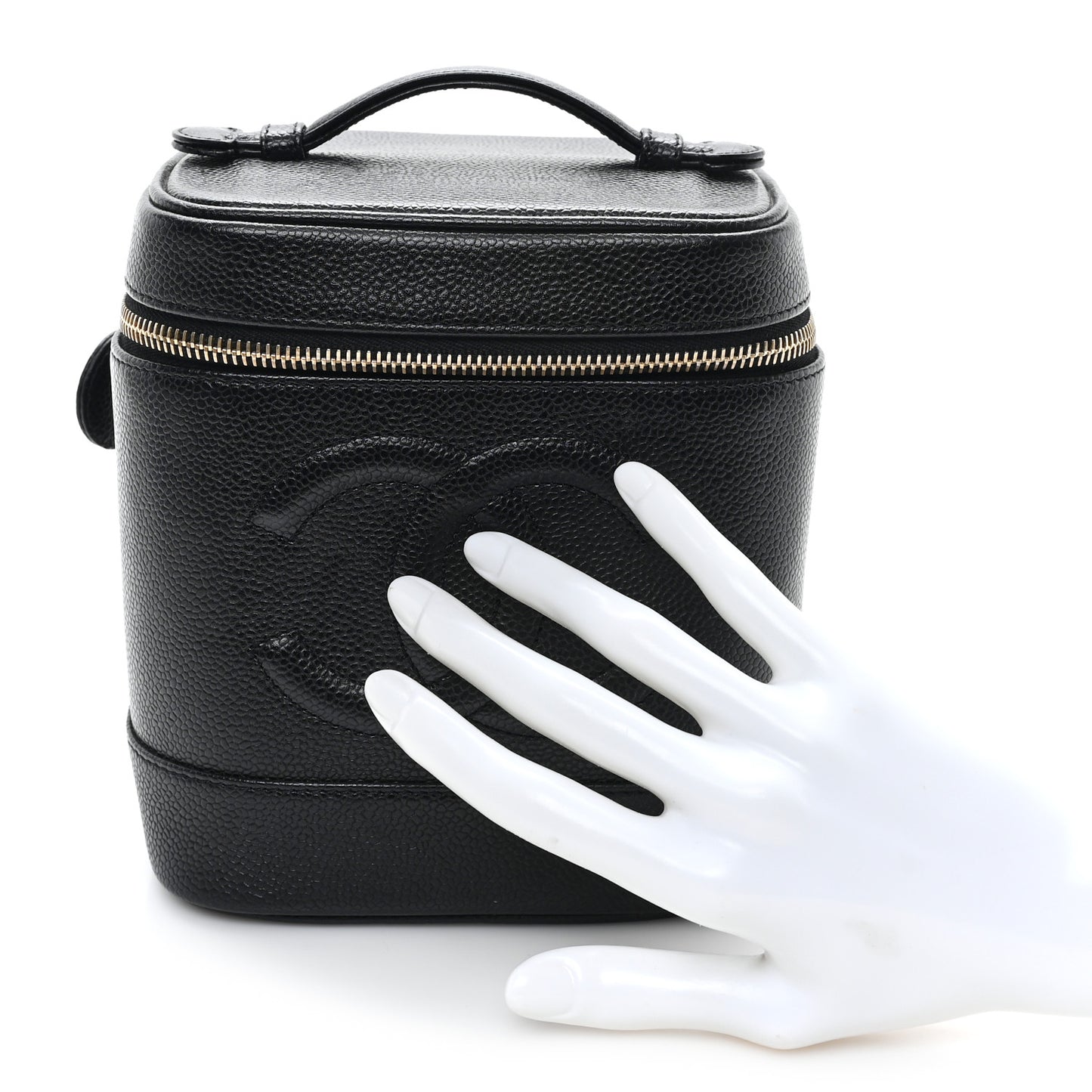 Caviar Vanity Cosmetic Case Black