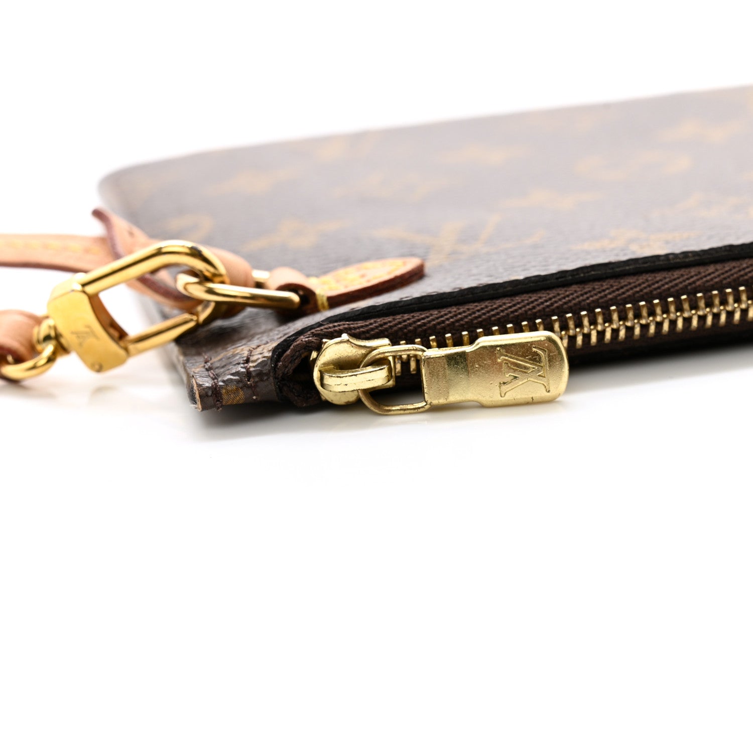 Louis Vuitton Monogram Neverfull MM GM Pochette 8 of 10