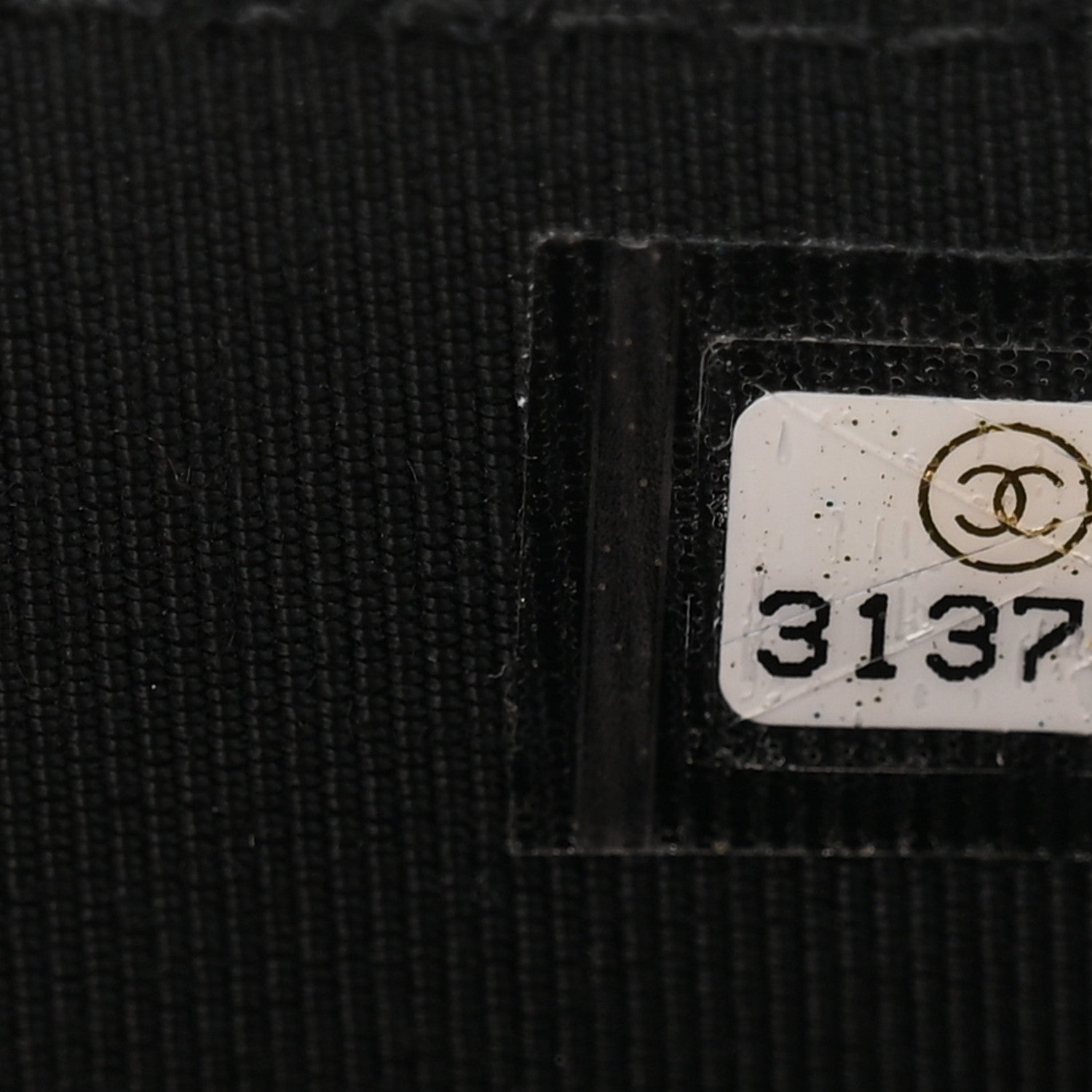 Chanel Lambskin Camellia Embossed Small Vanity Case With Chain Black 7 of 10