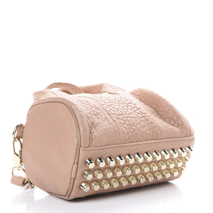 Alexander Wang Pebbled Lambskin Mini Rockie Blush Pale Gold Hardware 3 of 16