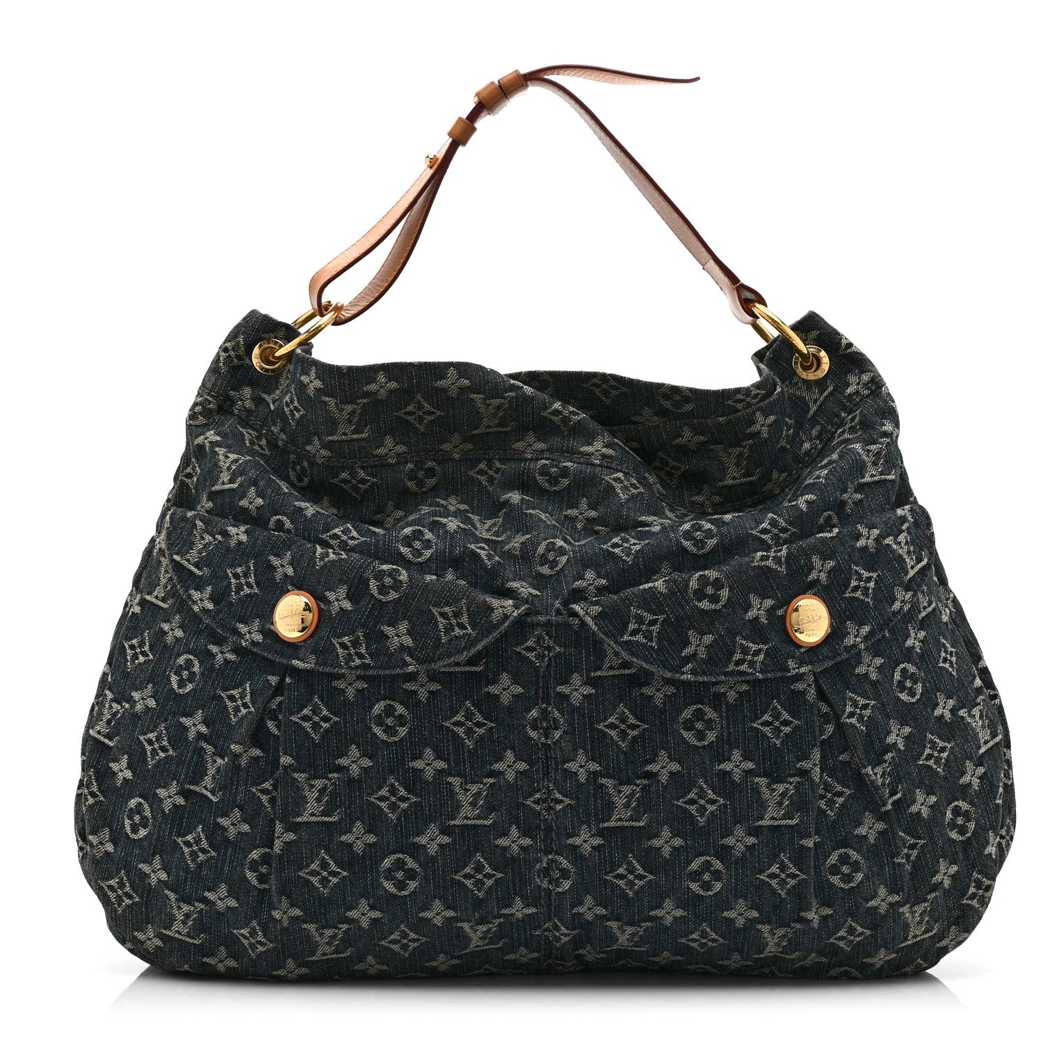 Louis Vuitton Denim Daily GM Gris Blue 1 of 10