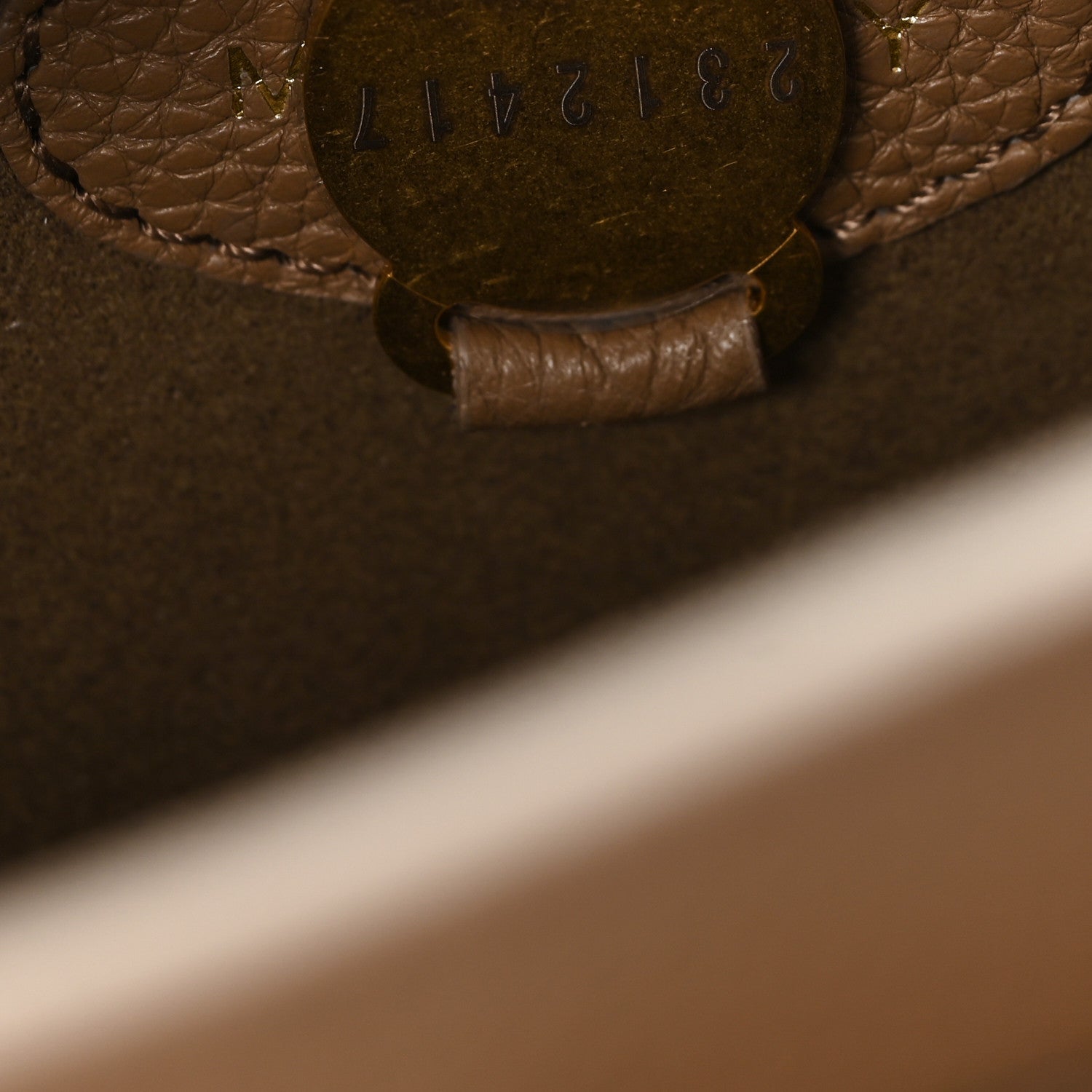 Mulberry Small Classic Grain Bayswater Dark Beige 7 of 11