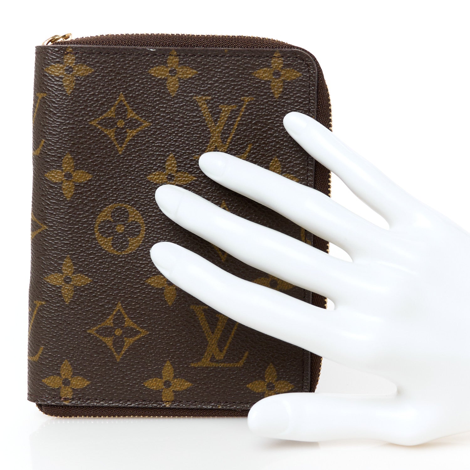 Louis Vuitton Monogram Zipped Passport Holder Wallet 1741595