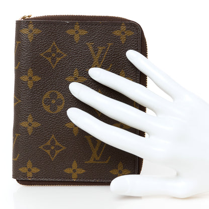Louis Vuitton Monogram Zipped Passport Holder Wallet 2 of 9