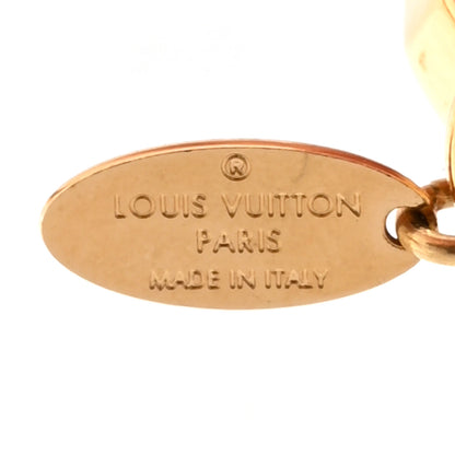 Louis Vuitton Metal Eclipse Bag Charm Key Holder Gold 3 of 5