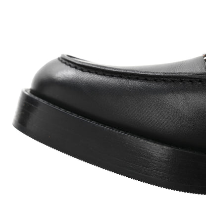 Hermes Calfskin Womens Hot Loafer 38 Black 10 of 12