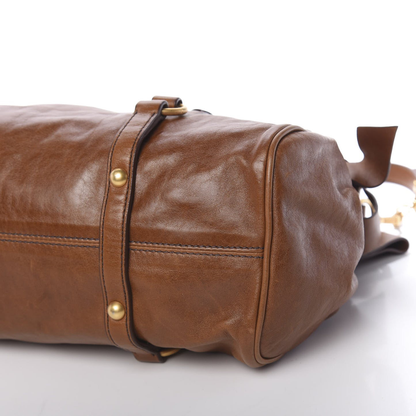 Vitello Medium Bow Bag Palissandro