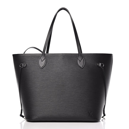 Louis Vuitton Epi Neverfull MM Black 3 of 17