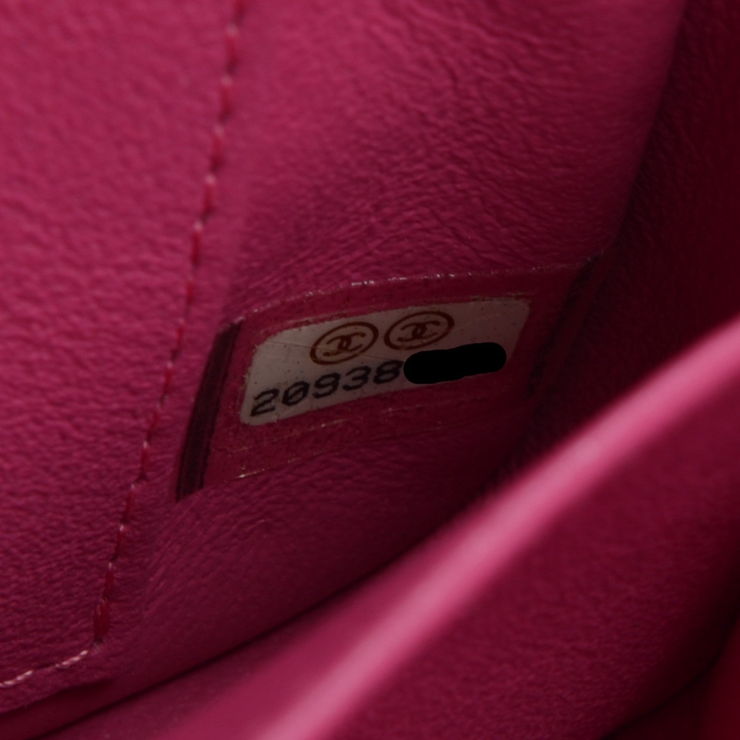 Chanel Lambskin Chevron Quilted Extra Mini Flap Pink 7 of 8