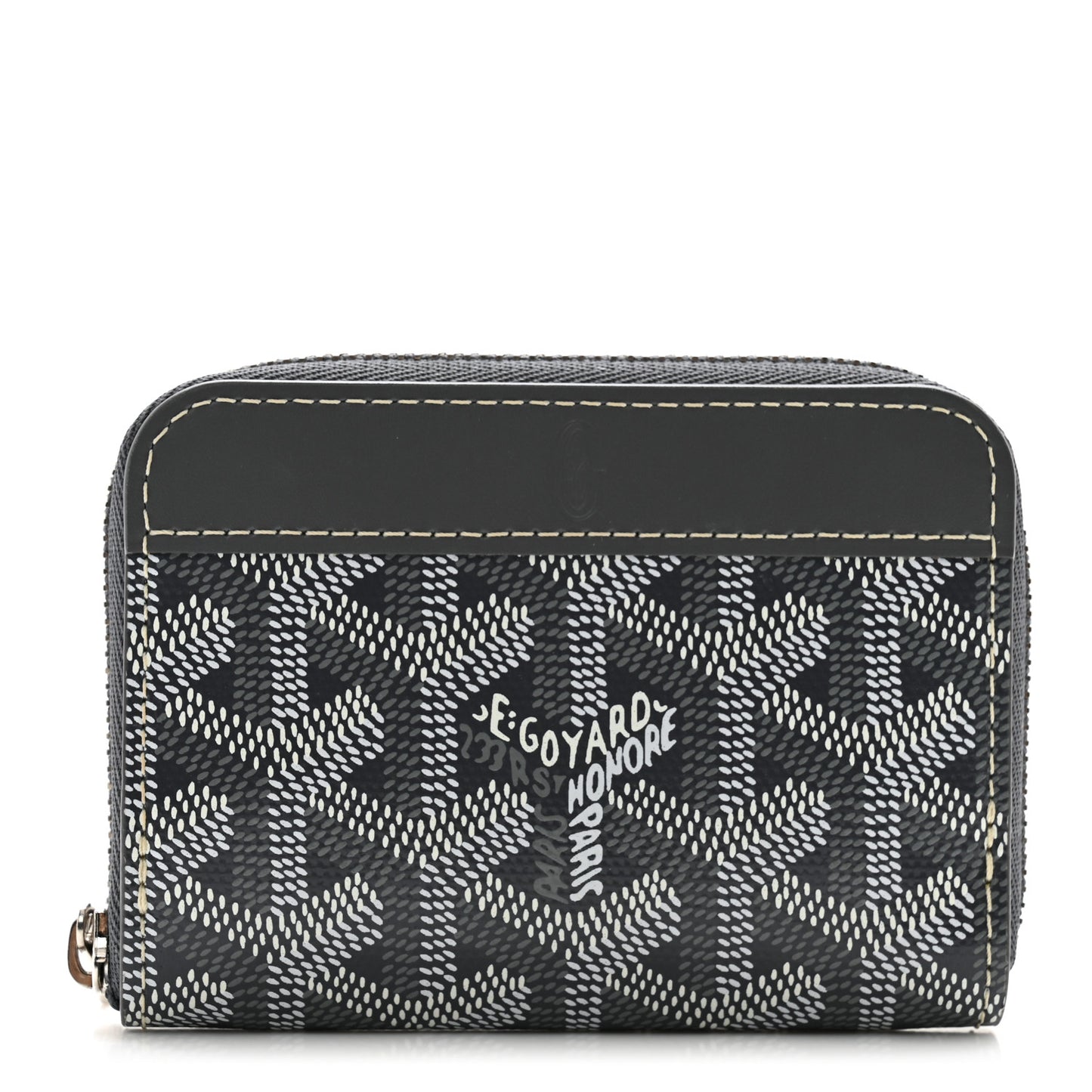 Goyardine Compact Wallet Grey