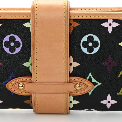 Louis Vuitton Monogram Multicolor Shirley Black 10 of 12