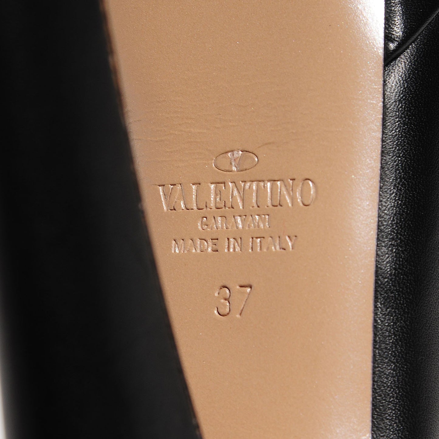 Calfskin Rockstud Bow Slingback Platform Pumps 37 Black