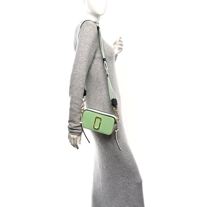 Marc Jacobs Saffiano Small Snapshot Camera Bag Mint Multicolor 2 of 11