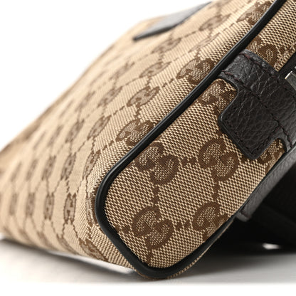 Gucci Monogram Belt Bag Dark Brown 9 of 9
