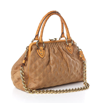 Marc Jacobs Coated Jute Ostrich Quilted Stam Yellow 3 of 11