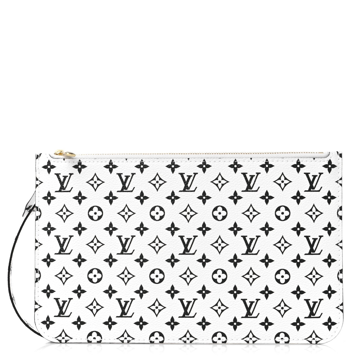 Louis Vuitton Monogram Giant Neverfull MM GM Pochette White 1 of 7