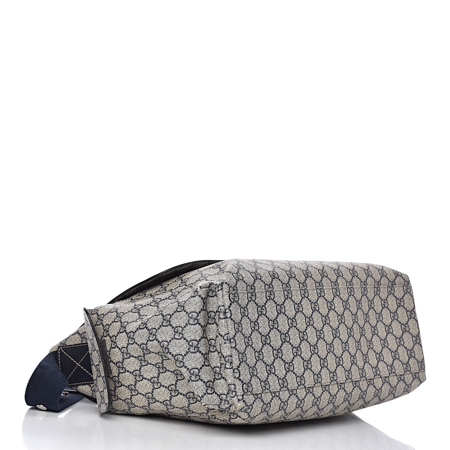 Gucci GG Plus Monogram Messenger Diaper Bag Navy 5 of 16