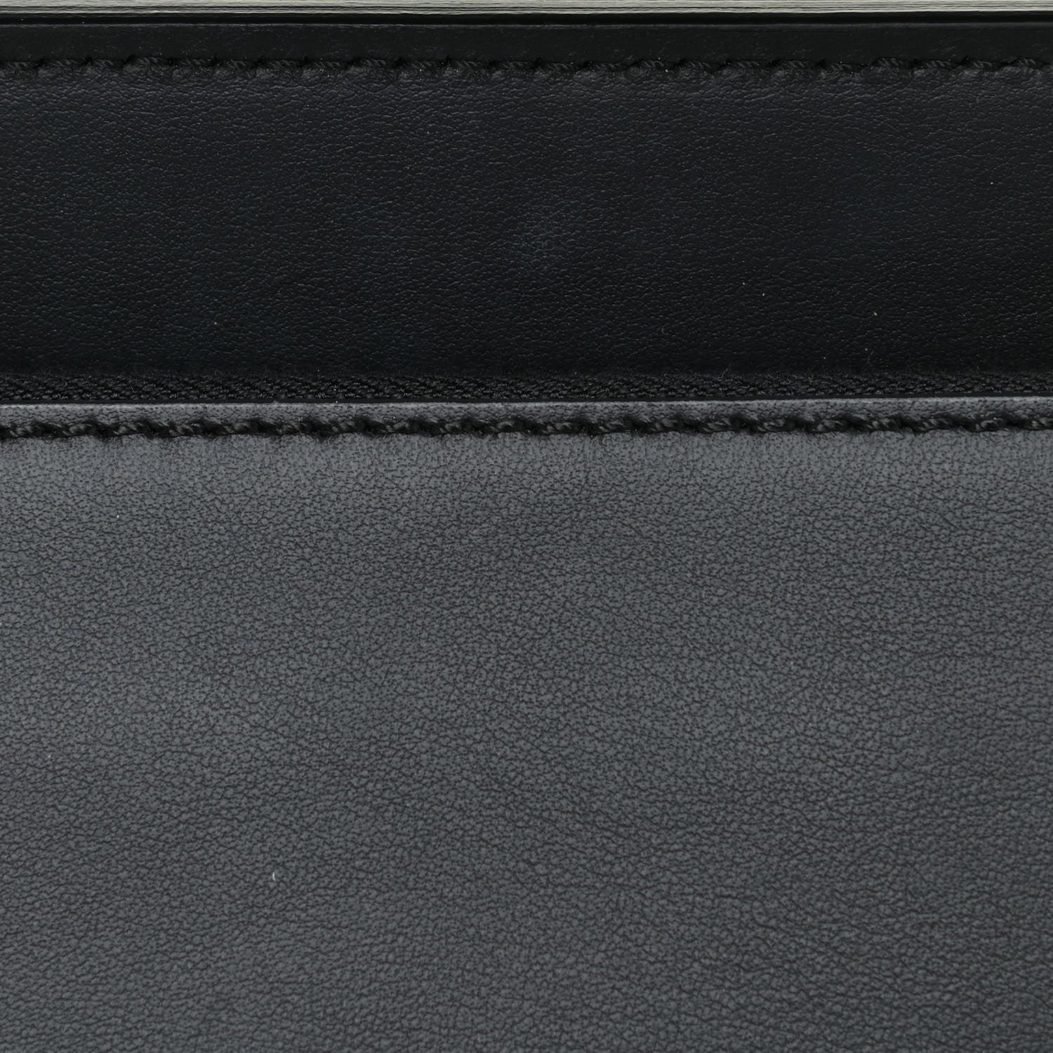 Fendi Vitello Baltico Dolce Elaphe DotCom Satchel Grey 13 of 13