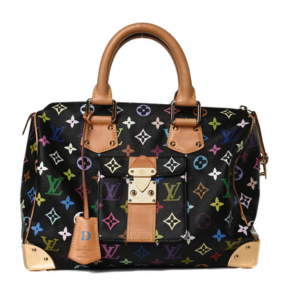 Louis Vuitton Monogram Multicolor Speedy 30 Black 1 of 17