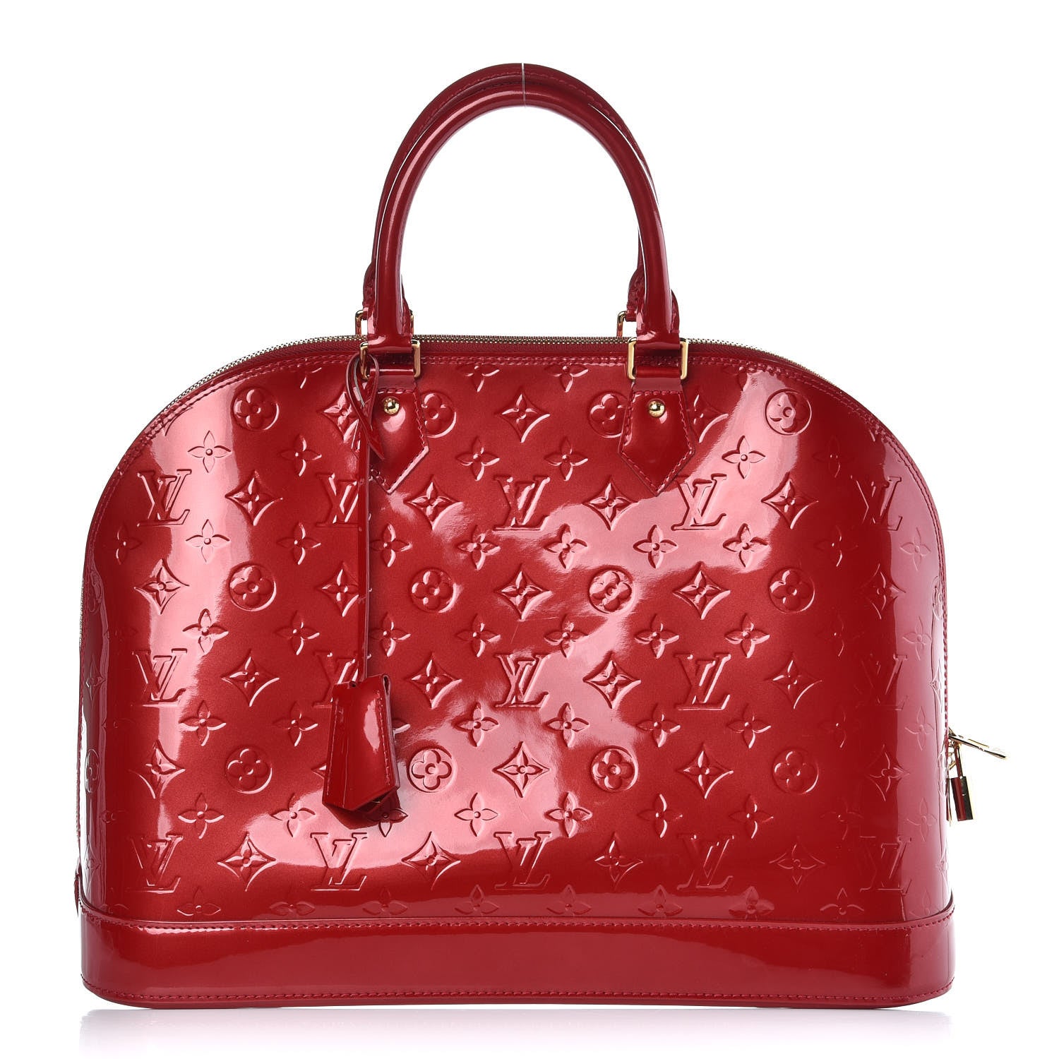 Louis Vuitton Vernis Alma GM Pomme D'Amour 1 of 8