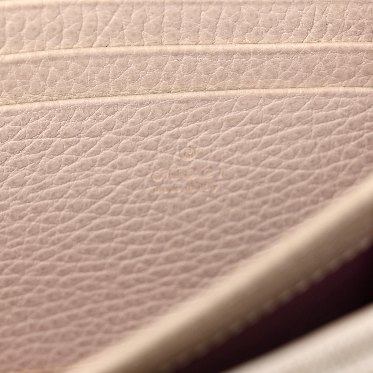 Gucci Dollar Calfskin Mini Dionysus Chain Wallet Mystic White 7 of 16