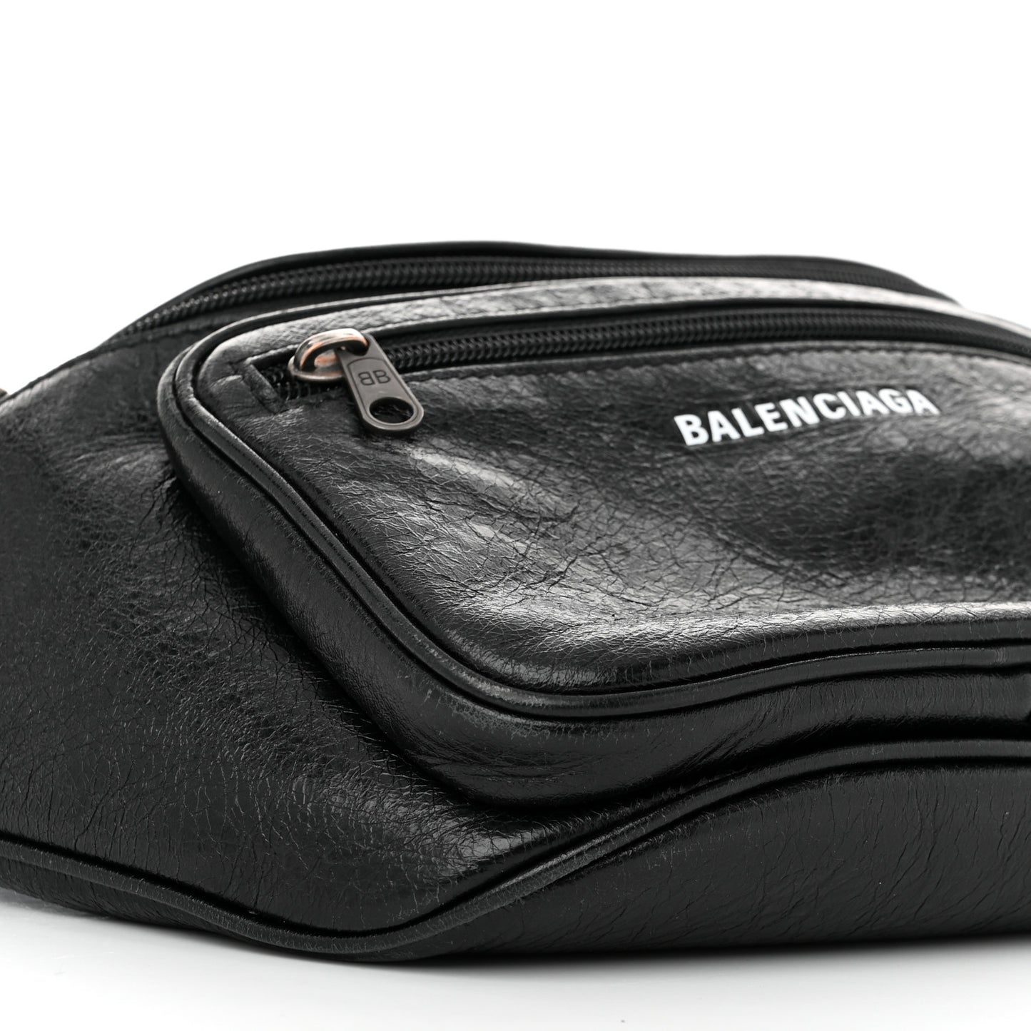 Agneau Arena Weekend Belt Wallet Black